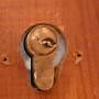 The lock refused to turn. With a bit of force this is what happened