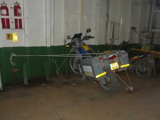 Don't look like this bike is going anywhere. Its neighbour could not care less.