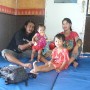 Boat companions, Pak Whayu and his family, on our 18hrs ferry trip from Banjarmasin to Surabaya, Java Island