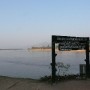 Here at the village of Sop Ruak, one get the view from Thailand of Mynamar on the upper left side of the Mekong and Laos to the right on the opposite bank.