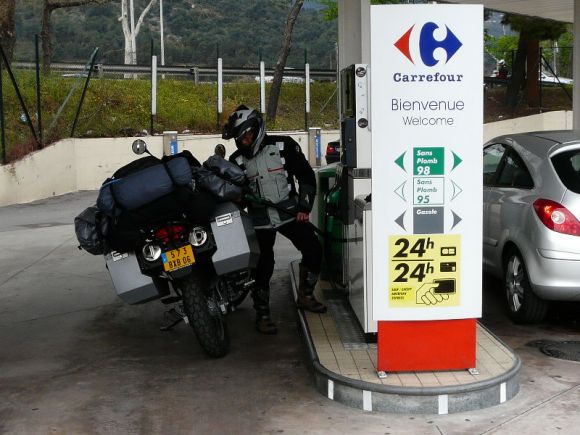 1st pit stop