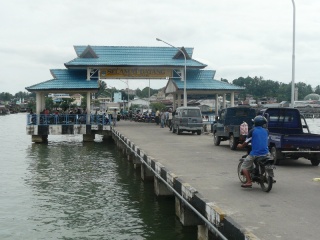 Bustling activities here at Tarakan's local passenger port which allows connection by sea to / from other islands and the main Borneo mainland.