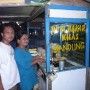 The hot special toasted bread Bandung style, with butter, coconut jam spread or any