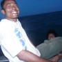Friendly crew from the Indonesian island of Sulawesi. They're surprised I'm with them ...