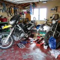 Mess outside !